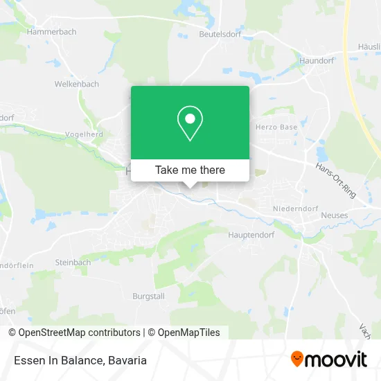 Essen In Balance map