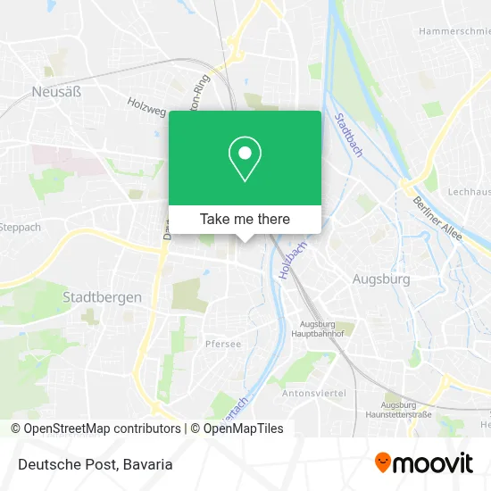 Deutsche Post map