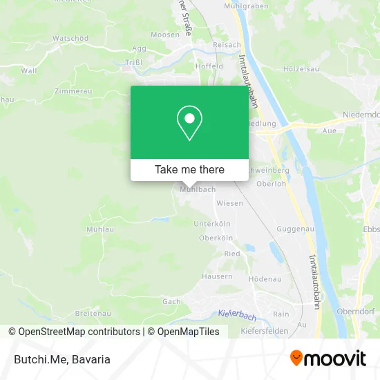 Butchi.Me map