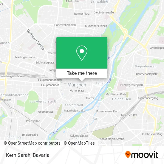 Kern Sarah map