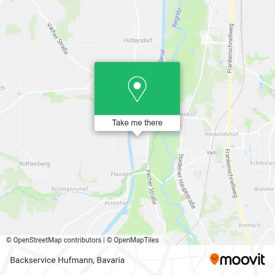 Backservice Hufmann map
