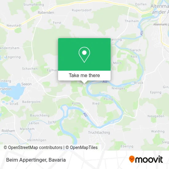 Beim Appertinger map