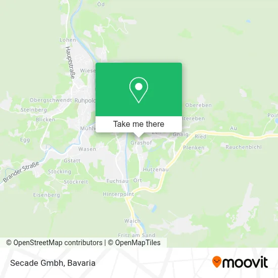 Secade Gmbh map