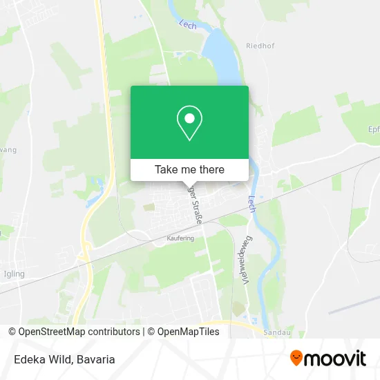 Edeka Wild map