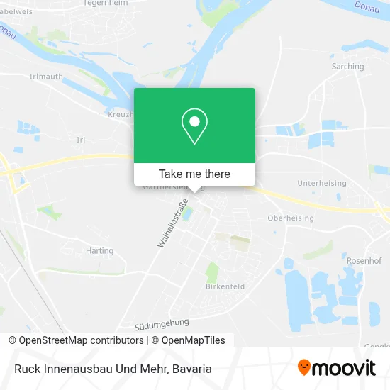 Ruck Innenausbau Und Mehr map