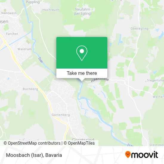 Moosbach (Isar) map