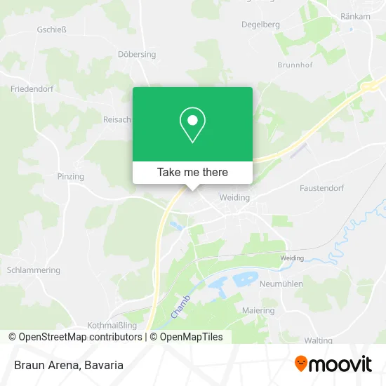 Braun Arena map