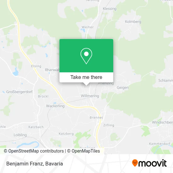 Benjamin Franz map