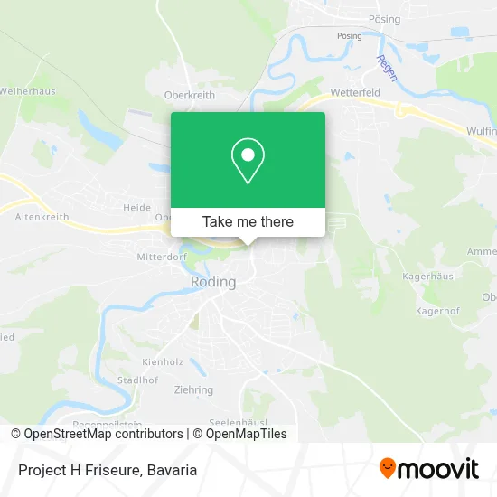 Project H Friseure map