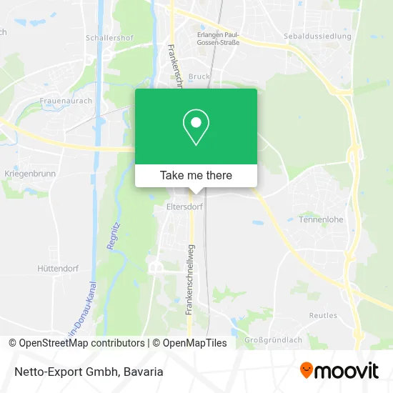 Netto-Export Gmbh map
