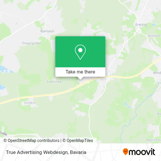 True Advertising Webdesign map
