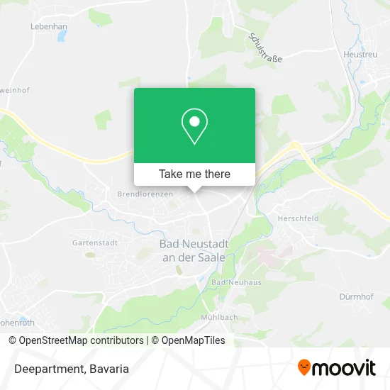 Deepartment map