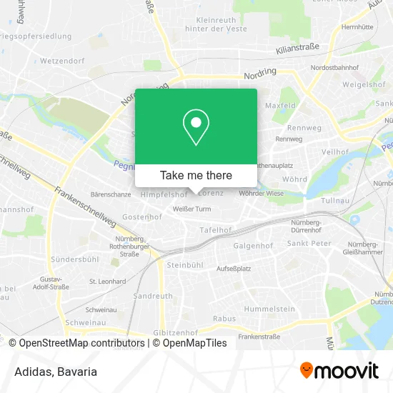 Adidas map