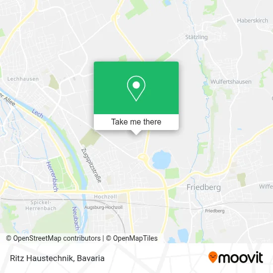 Ritz Haustechnik map