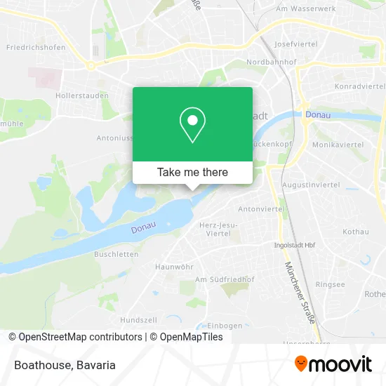 Bootshaus map