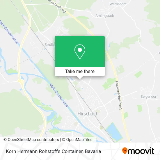 Korn Hermann Rohstoffe Container map