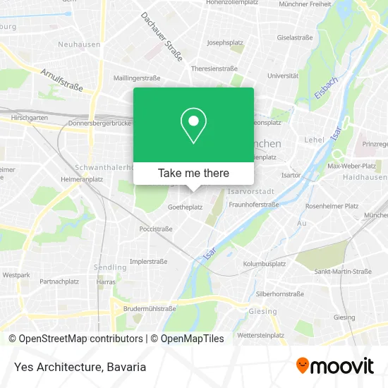 Yes Architecture map