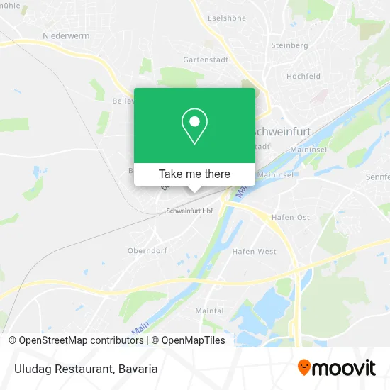 Uludag Restaurant map