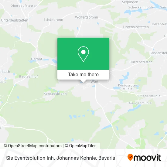 Sls Eventsolution Inh. Johannes Kohnle map