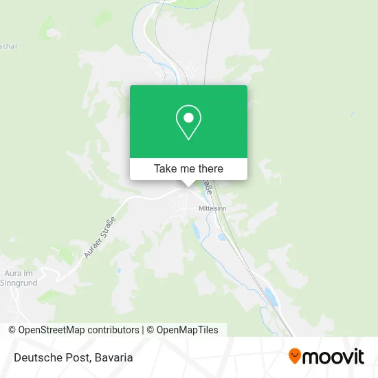 Deutsche Post map