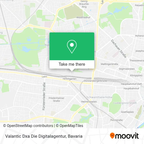 Valantic Dxa Die Digitalagentur map