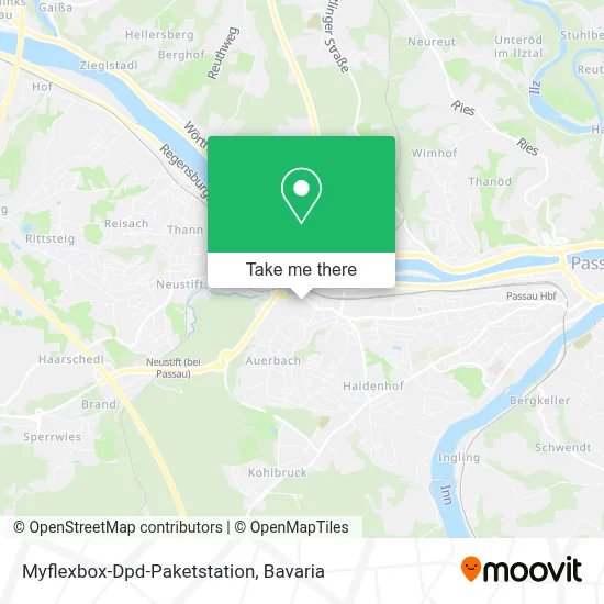 Myflexbox-Dpd-Paketstation map