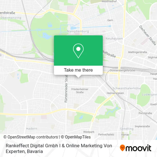 Rankeffect Digital Gmbh I & Online Marketing Von Experten map