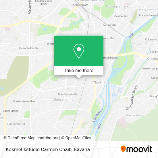 Kosmetikstudio Carmen Chaib map