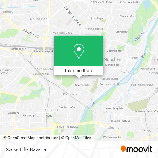 Swiss Life map