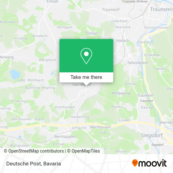 Deutsche Post map