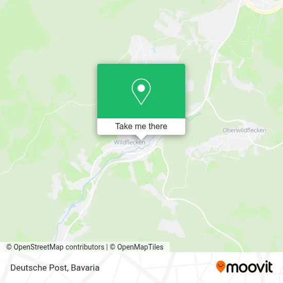Deutsche Post map