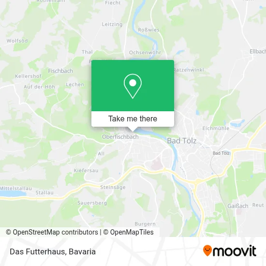 Das Futterhaus map