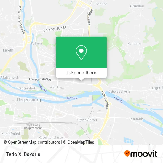 Tedo X map