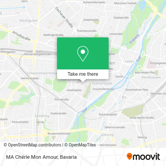 MA Chérie Mon Amour map
