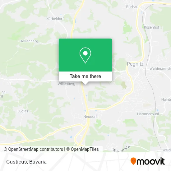 Gusticus map