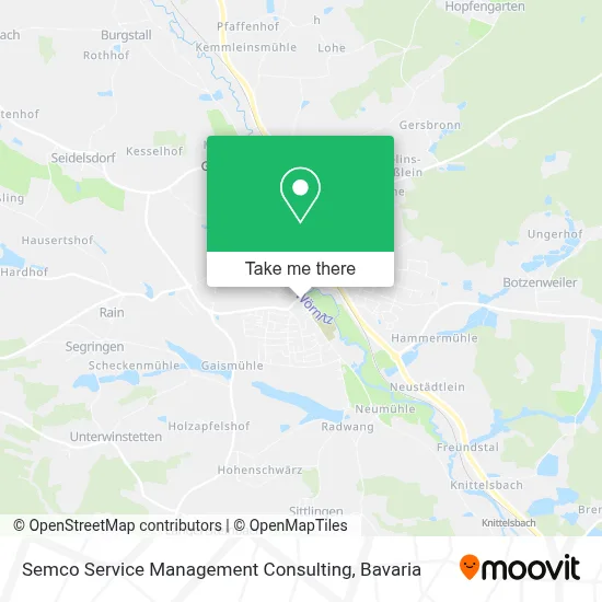 Semco Service Management Consulting map