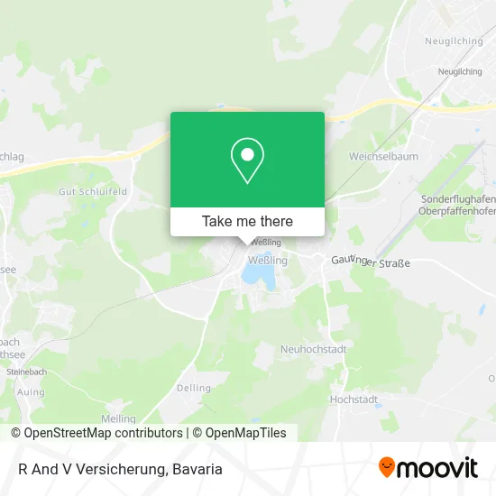 R And V Versicherung map