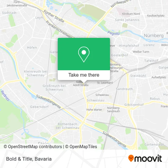 Bold & Title map