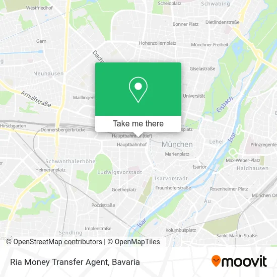 Ria Money Transfer Agent map
