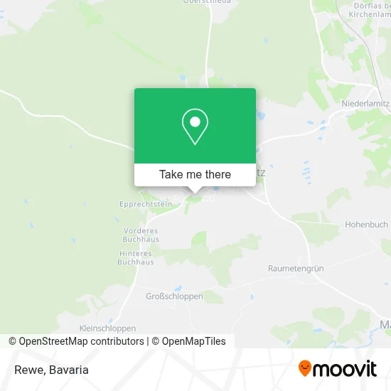 Rewe map