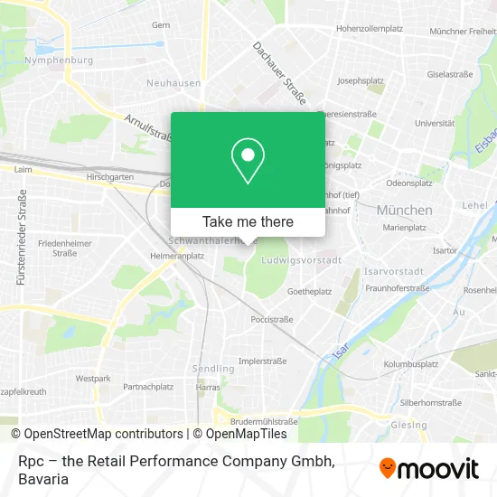 Rpc – the Retail Performance Company Gmbh map