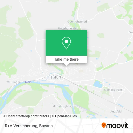 R+V Versicherung map