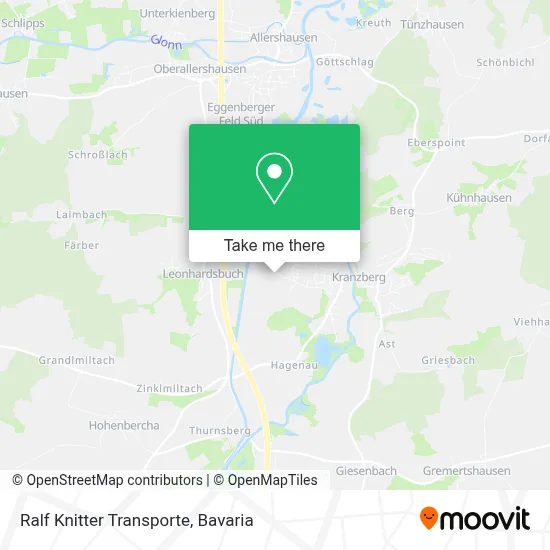 Ralf Knitter Transporte map