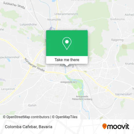Colomba Cafebar map