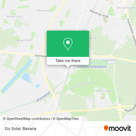 Go Solar map