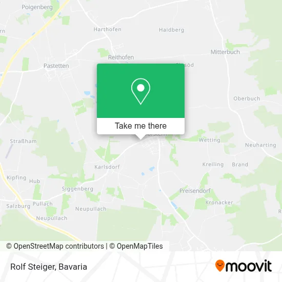 Rolf Steiger map