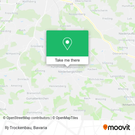 Rj-Trockenbau map