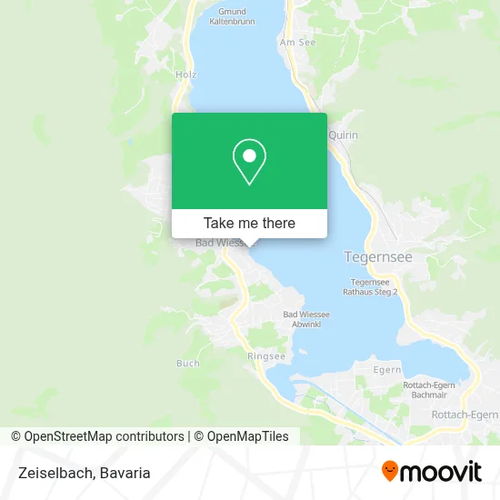 Zeiselbach map