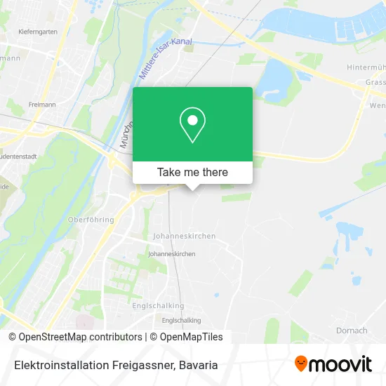 Elektroinstallation Freigassner map