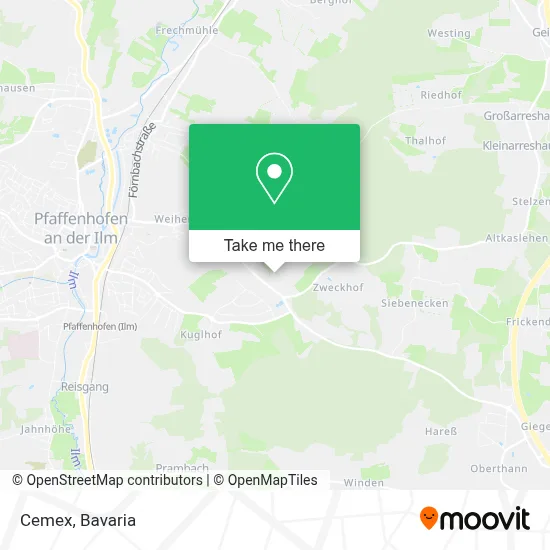 Cemex map
